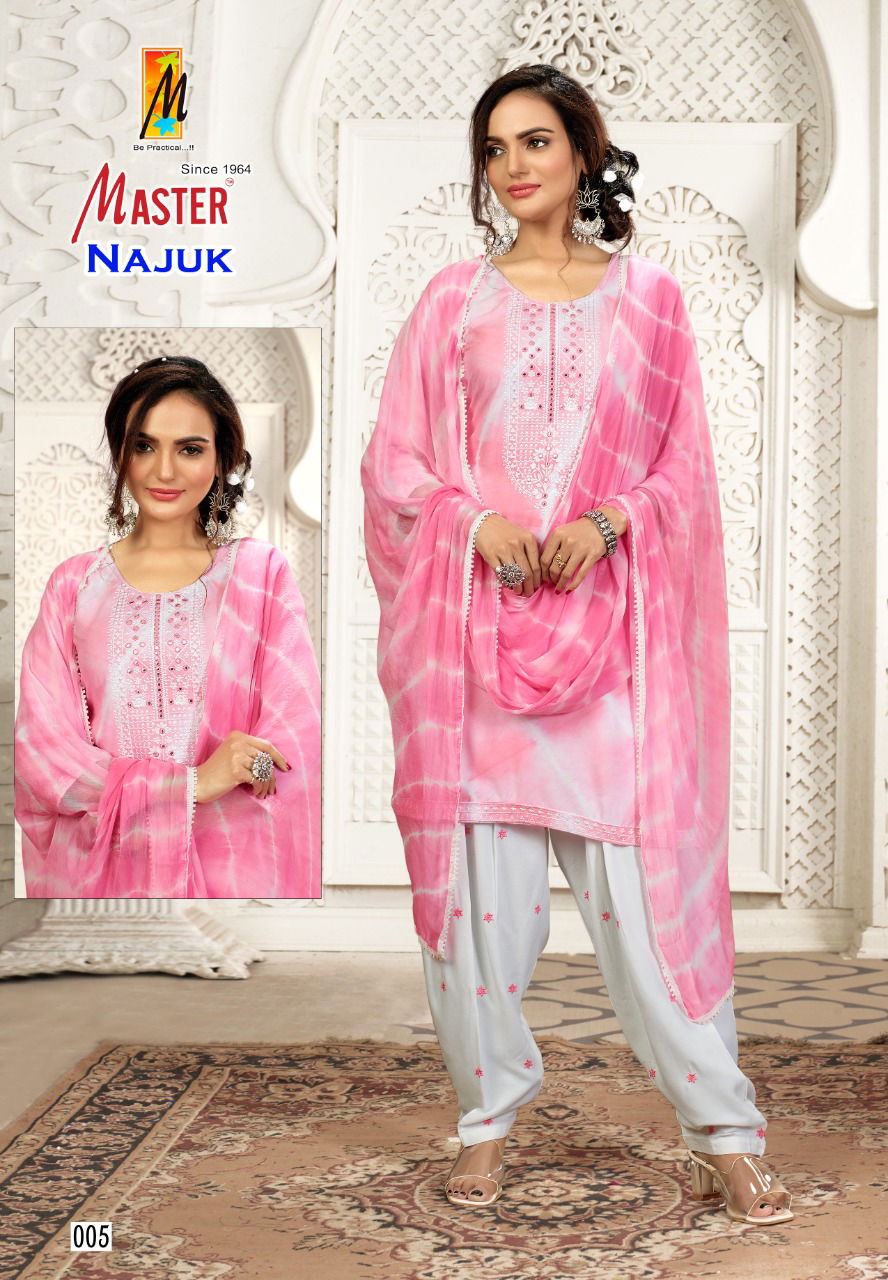 Master Najuk Ethnic Wear Wholesale Readymade Suits Catalog